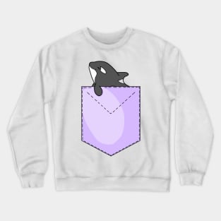 Whale in your pocket - Orca Crewneck Sweatshirt